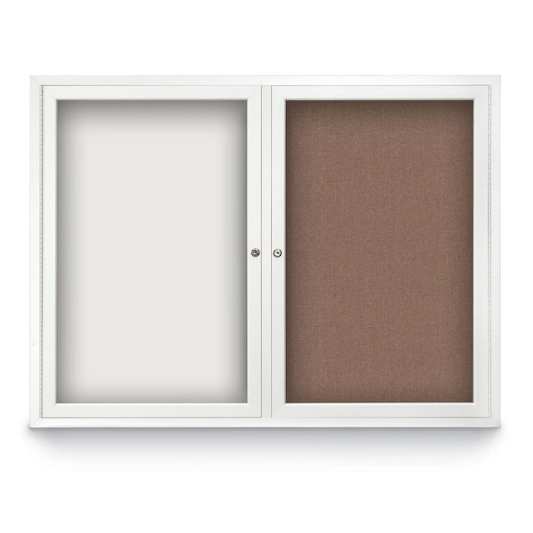Corkboard, Black/Satin, 60" X36"